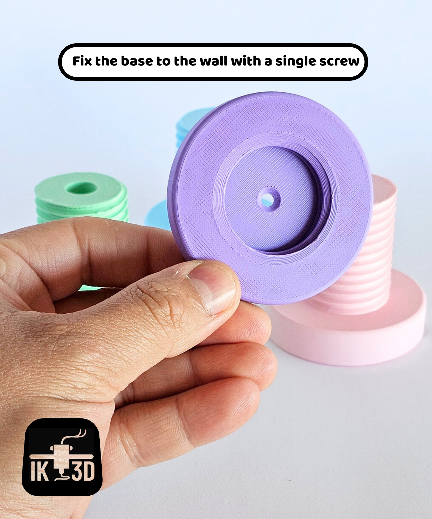 Giant Screw Wall Hooks - Clever Optical Illusion Coat & Key Hangers - Image 6