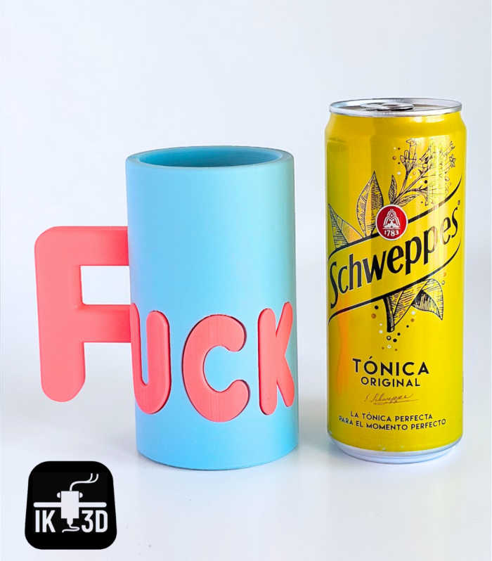UCK Big Can Cooler – Custom Personalised Drink Holder with Handle